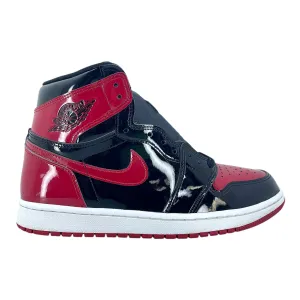 Air Jordan 1 Retro High OG Bred Patent Pre-Owned