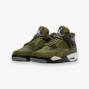 Air Jordan 4 Retro SE Craft GS Medium Olive Pale Vanilla FB9928-200