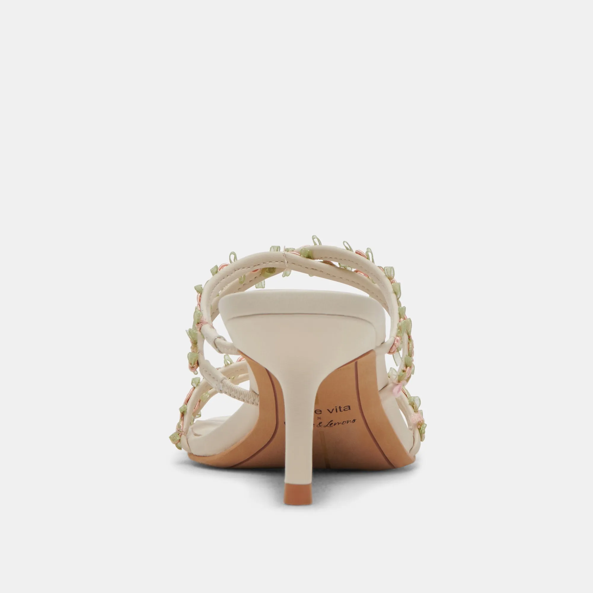 BETTI HEELS IVORY MULTI STELLA