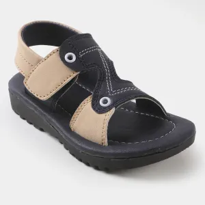 Boys Sandal 203-30 - Navy/Beige