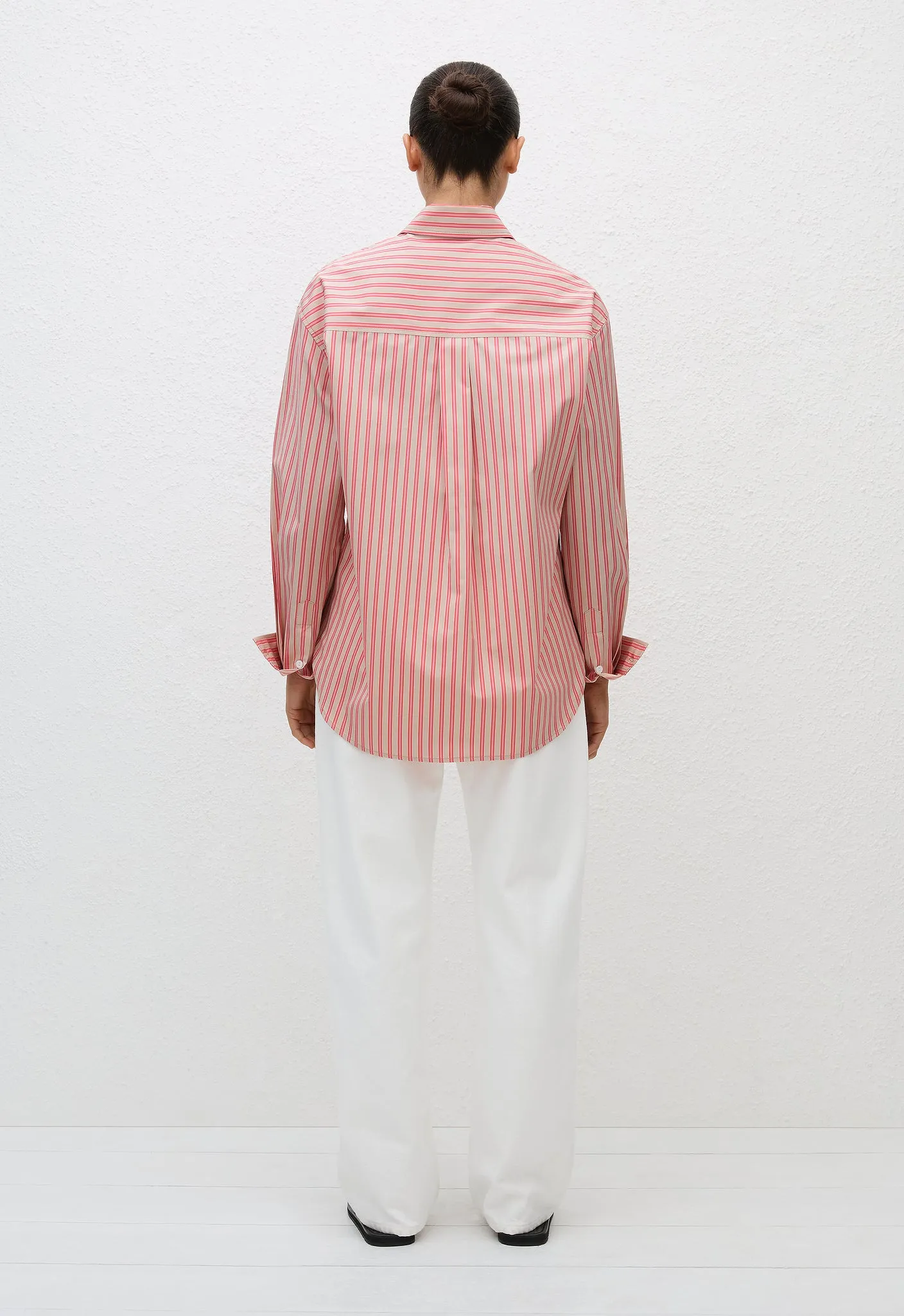 Classic Stripe Shirt - Rose Stripe