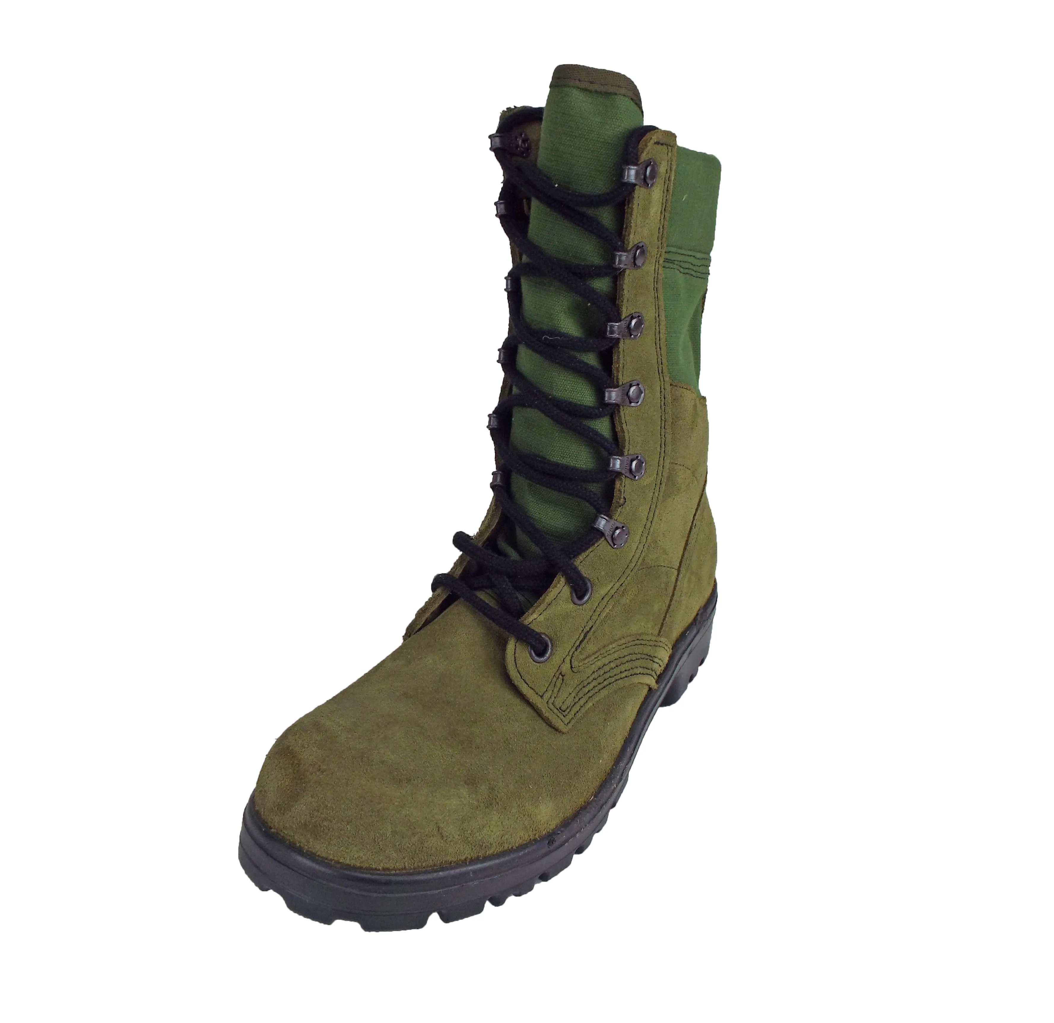 Dutch Army - Jungle Boots - Suede - Full-green -  Super Grade