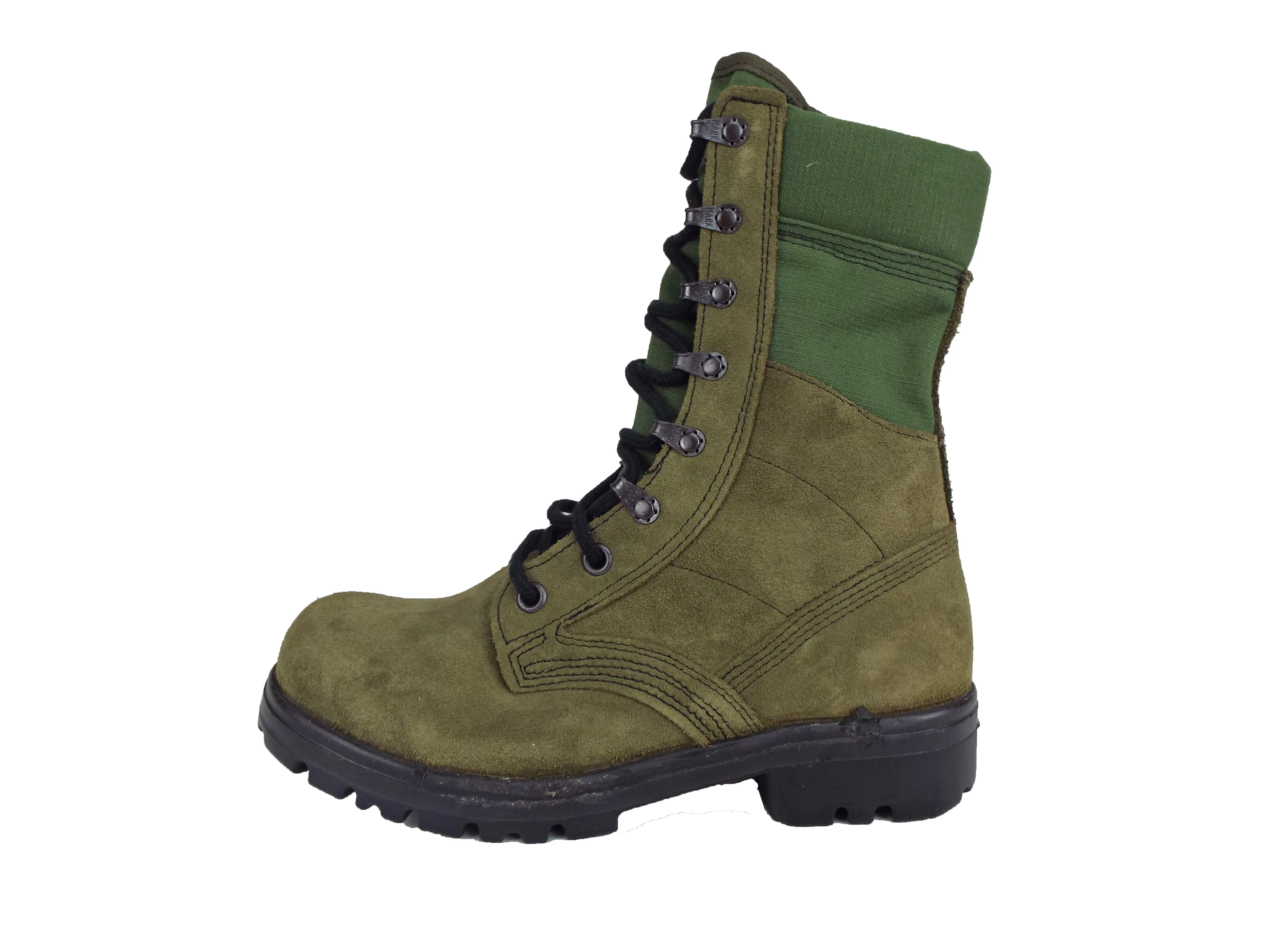 Dutch Army - Jungle Boots - Suede - Full-green -  Super Grade