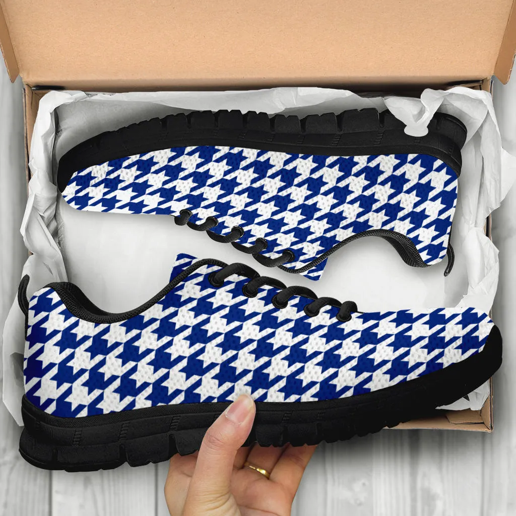 Mesh Sneakers_Royal on White_HT Pattern