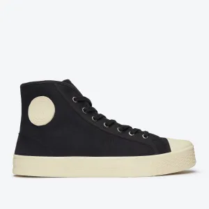 MILITARY HIGH TOP - BLACK / WHITE