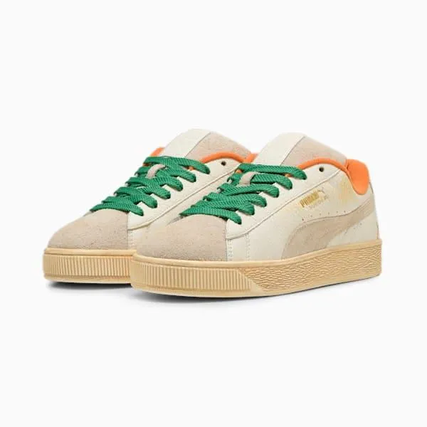 Puma Men's Carrots Suede XL II Shoes - Warm White / Rickie Orange