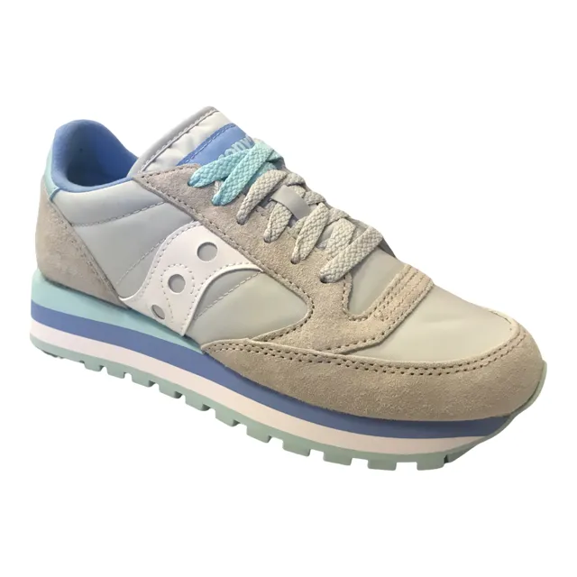 Saucony Original Scarpa women's sneakers Jazz Triple S60530-20 light gray blue