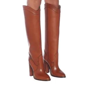 TEEK - Round Lady Knee High Boots