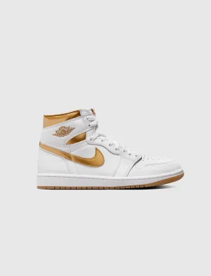 WOMEN'S AIR JORDAN 1 RETRO HIGH OG METALLIC GOLD